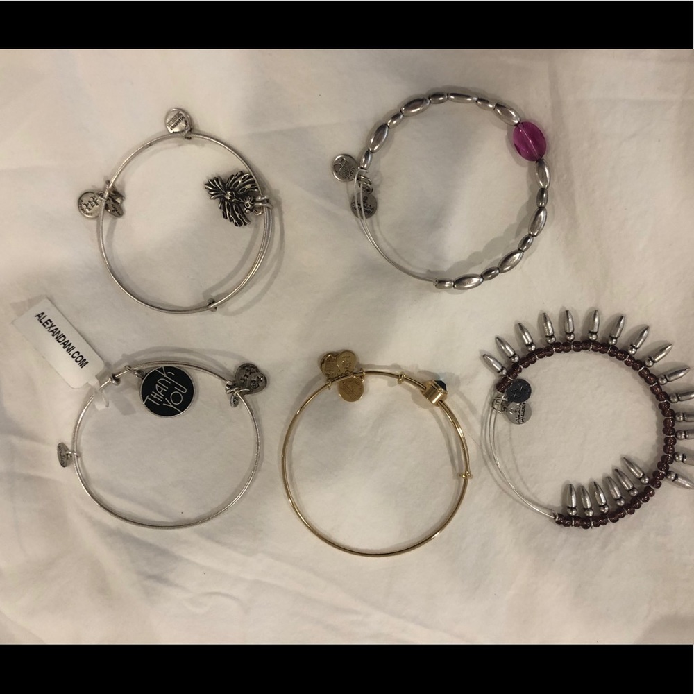 Alex and Ani set of 5